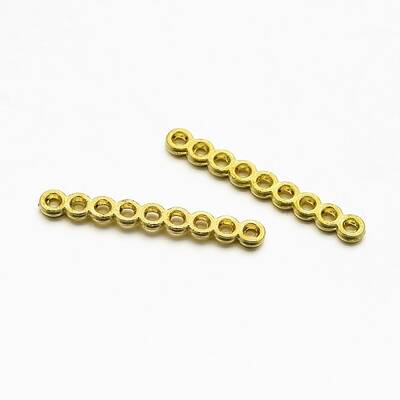 9-Hole Rectangle Zinc Alloy Spacer Bars