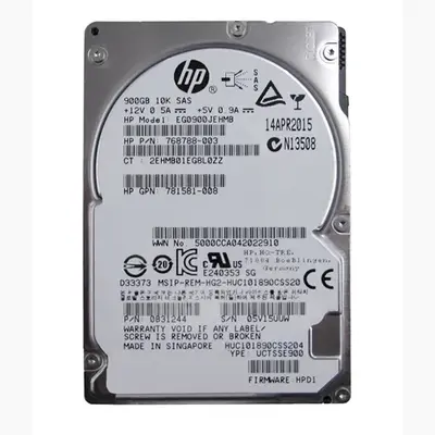 EG0900JEHMB HP 900GB 12Gb/s SAS 10000 2.5-inch Hard Drive