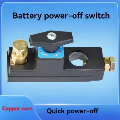 Universal 24V12V Circuit Breaker, ABS Resin, 36V Max Voltage, Easy Installation, Clear ON/OFF Indicators, Black Color