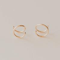 Hello Adorn Tiny Twist Earrings - Fashionable Any Occassion Huggie Earrings - Women's Fashion Accessory