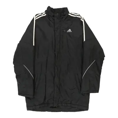 Adidas Jacket - Medium Black Polyester