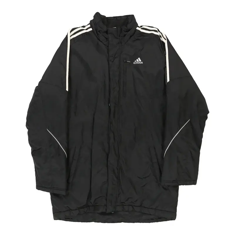 Adidas Jacket - Medium Black Polyester