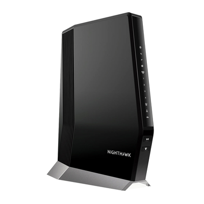 CAX80-100NAS Netgear Nighthawk CAX80 4 x Ports GbE LAN + 1 x Port 2.5GbE WAN 6Gb/s 802.11a/b/g/n/ac 5GHz Modem Router