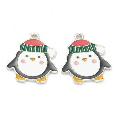 Alloy Enamel Pendants