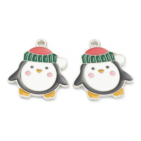 Alloy Enamel Pendants