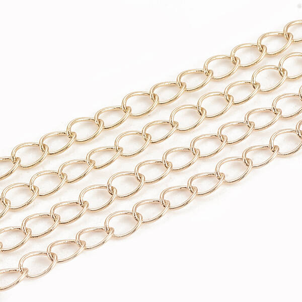 Soldered Brass Curb Chains