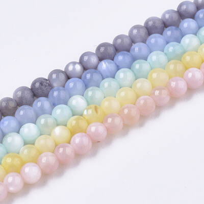 Natural Freshwater Shell Beads Strands