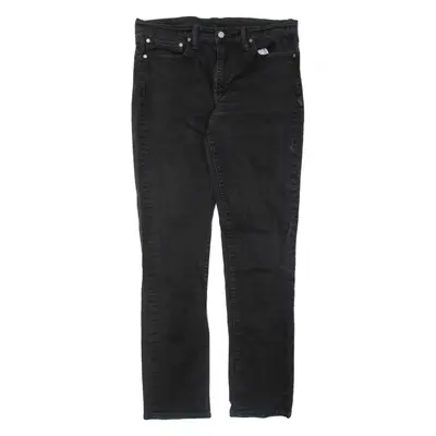 LEVI'S 511 Jeans Mens Black Slim Straight W30 L36
