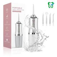4 In 1 Water Flosser For Teeth, Cordless Water Flossers Oral Irrigator With DIY Mode 4 Jet Tips, Tooth Flosser, Portable And ...