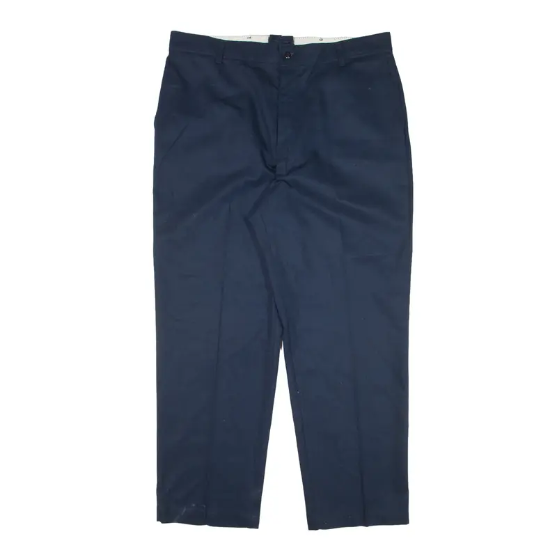 RED KAP Workwear Trousers Blue Regular Tapered Mens W38 L29