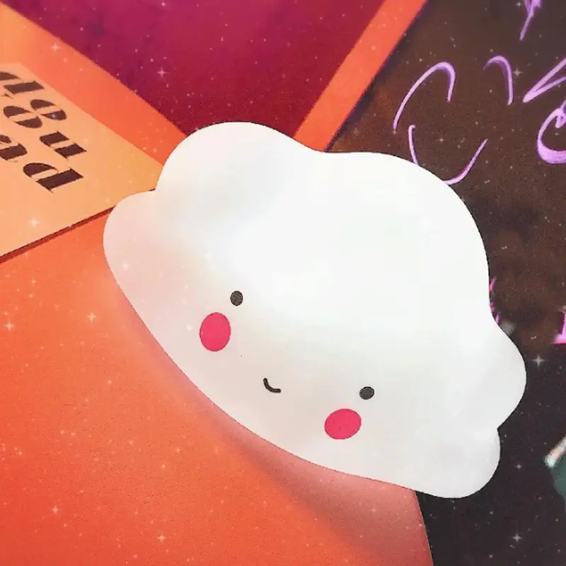 Cloud Shaped Night Light, Cute Cloud Baby Desk Lamp, Cartoon Table Light, LED Lights for Bedroom, Baby Nursery, Kids Room Lig...