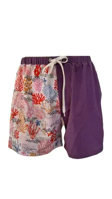 Coral Reef Swim Shorts | Size: 2XLarge | Color: Grapeseed