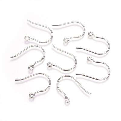Tarnish Resistant 304 Stainless Steel Earring Hooks