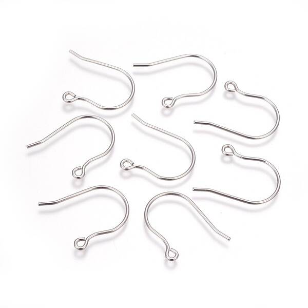 Tarnish Resistant 304 Stainless Steel Earring Hooks