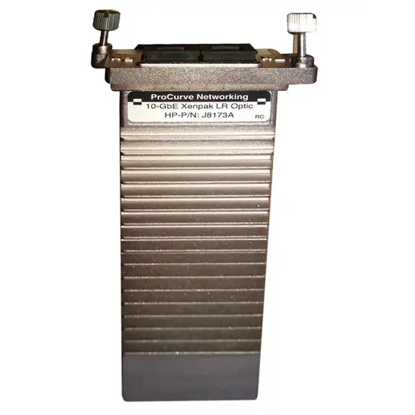 J8173A#ABA HP ProCurve 10Gb/s 10GBase-LR Single-Mode Fibre 1310nm 10km Duplex SC Connector XENPAK Transceiver Module