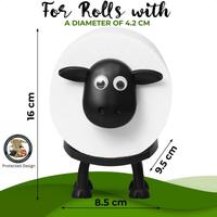 3Pcs Creative Home Roll Paper Holder for Interesting Sheep - Ideal for Home Use