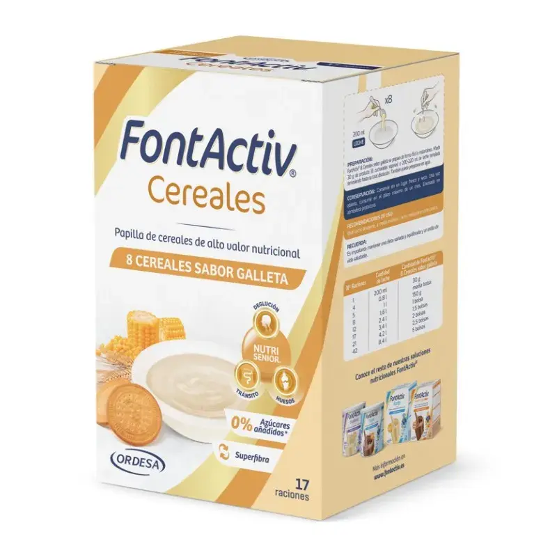 FontActiv 8 Cereali e Biscotti 500g