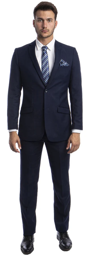 Tazio Men's Executive 2-Piece Suit - Bold Colors