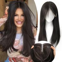 [AISI HAIR]24 INCH Hair Topper Clip , Fluffy Toppers Hair Pieces for Women with 3 anti-slip clips,  Easy to Wear ,3D 360° Co...