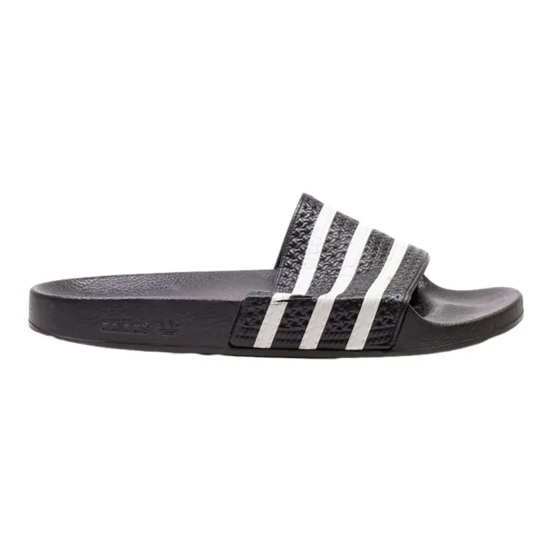 ADIDAS Slider Sandals Black Synthetic Mens UK 12