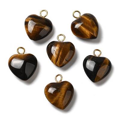 Natural Tiger Eye Pendants
