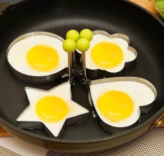 Thicken Creative Love Stainless Steel Fried Egg Mold | format: Set