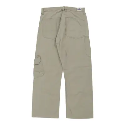 Lee Cargo Trousers - 32W 28L Khaki Cotton
