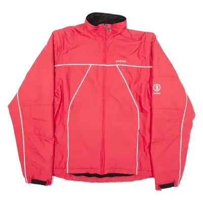 BOGNER Windstopper Fleece Lined Zip-off Womens Rain Coat Red S