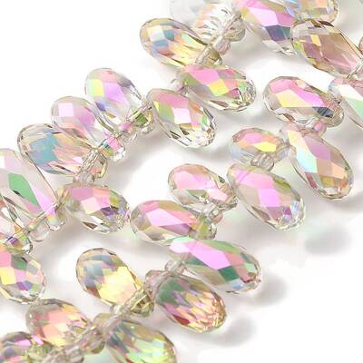 Electroplate Glass Beads Strands
