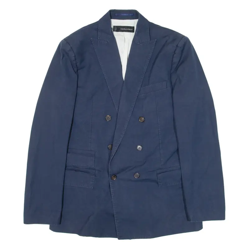 DSQUARED2 Mens Blazer Jacket Blue M