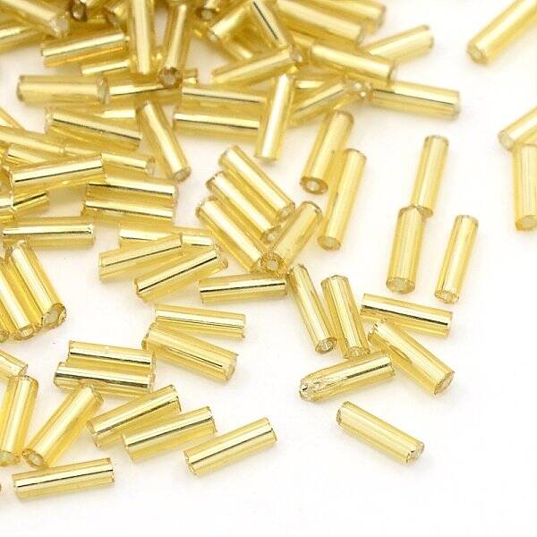 Glass Bugle Beads
