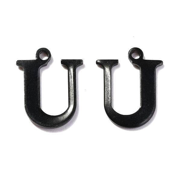 304 Stainless Steel Alphabet Charms