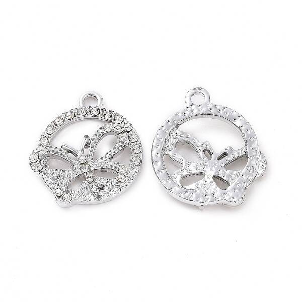 Alloy Crystal Rhinestone Pendants