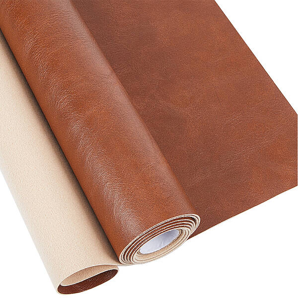 Rectangle PU Leather Fabric