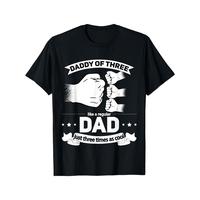 Dad of 3 Kids - Cool Dad Father's Day 3 Kids T-Shirt