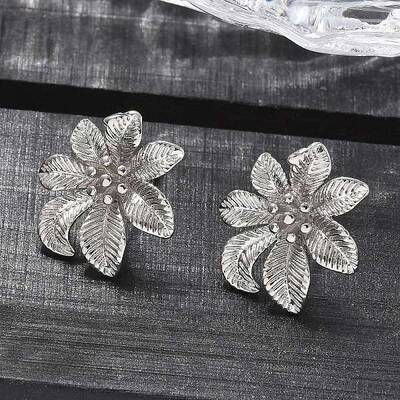 Brass Stud Earrings