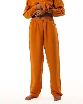 Attis Trousers | Color: Marigold | Size: S