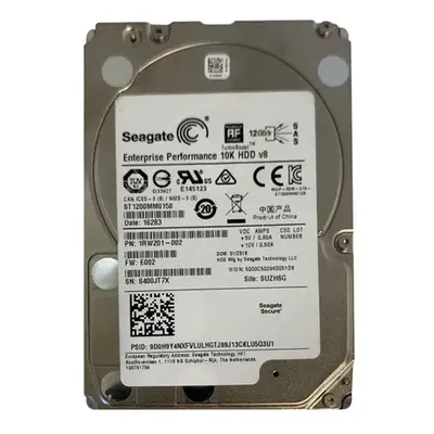 1RW201-002 Seagate 1.2TB 12Gb/s SAS 10000 2.5-inch Hard Drive