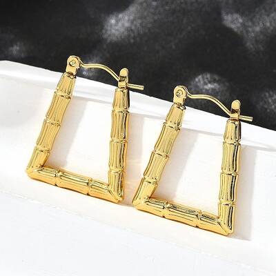 304 Stainless Steel Hoop Earrings for Women