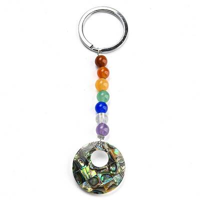 Abalone Shell/Paua Shell Keychain