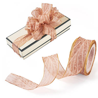 Polyester Crumpled Ribbon