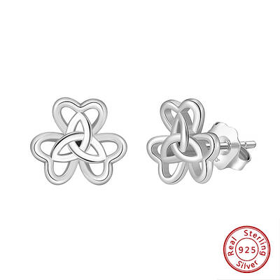 925 Sterling Silver Stud Earrings for Women