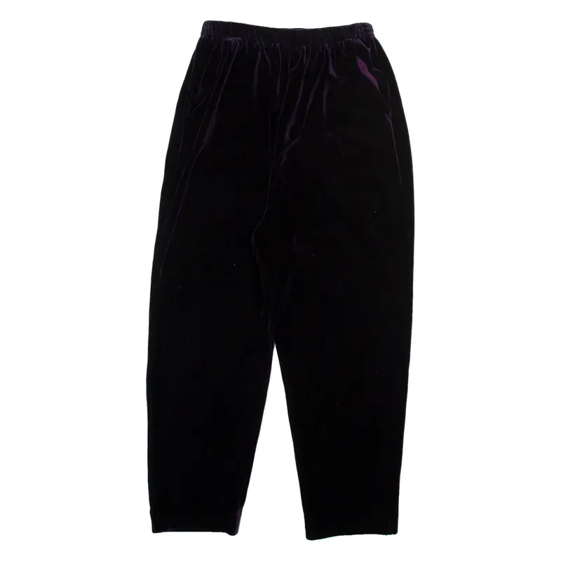 Womens Trousers Purple Regular Tapered W20 L21