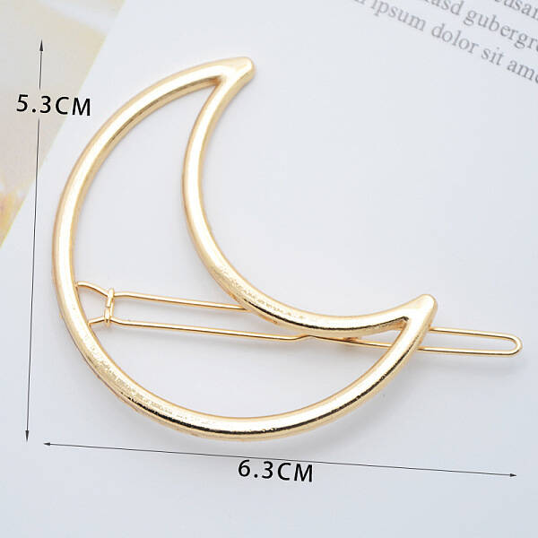 Alloy Geometric Hair Barrettes