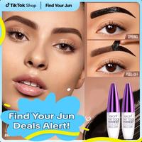 Qicyi Tattoo Eyebrow Gel - 4 Color Options Semi-permanent Waterproof Long-lasting Formula for Flawless Smooth Look 0.35oz/10g