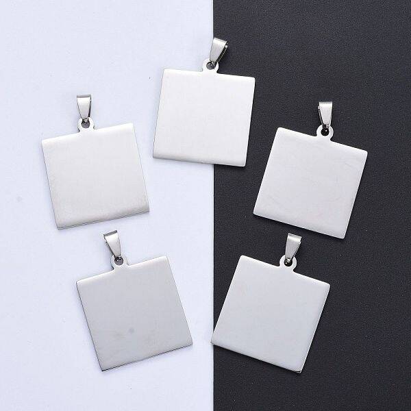 Tarnish Resistant 304 Stainless Steel Pendants
