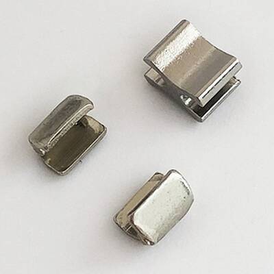 Brass Zipper Top Stops