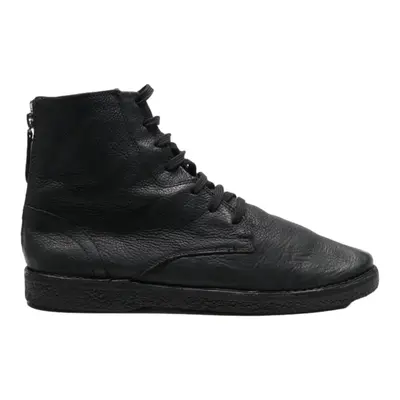 GEOX Ankle Boots Black Leather Mens UK 6.5