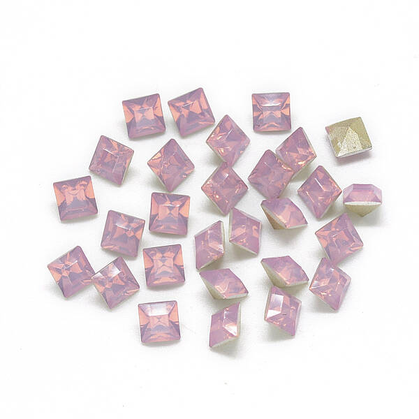 Pointed Back Resin Rhinestone Cabochons