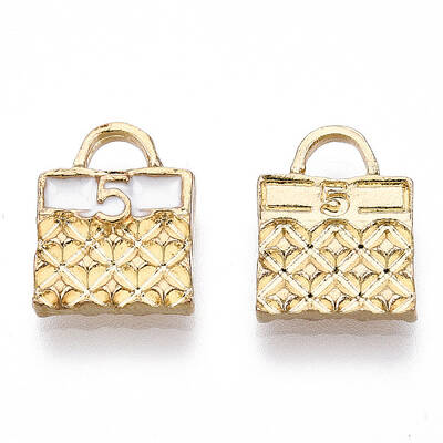 Rack Plating Alloy Enamel Charms